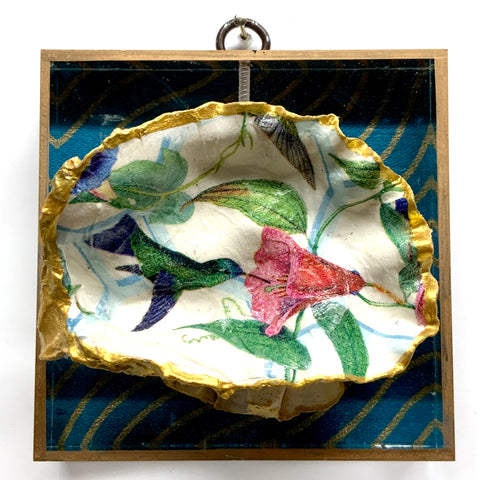Acrylic Frame with Hummingbird Oyster Shell / Slight Imperfections (4