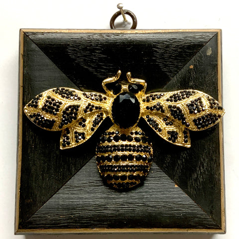 Painted Frame with Sparkle Bee (4