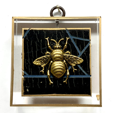 Acrylic Frame with Grande Bee on Coromandel / Slight Imperfections (2.75
