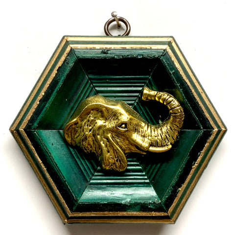 Painted Frame with Elephant (4.75