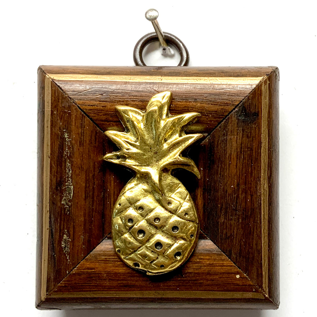 Wooden Frame with Pineapple (2.25