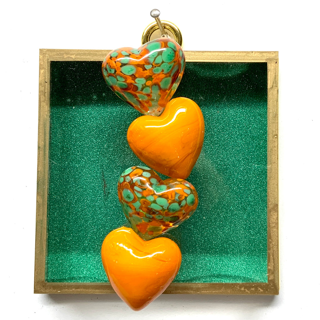 Acrylic Frame with Hearts / Slight Imperfections (3
