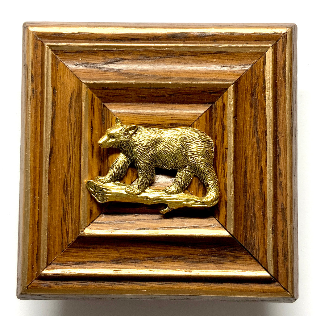 Wooden Frame with Bear (3.75
