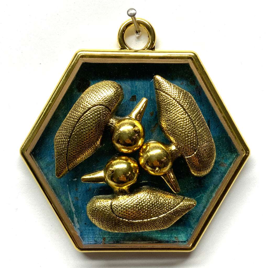 Acrylic Frame with Ducks / Slight Imperfections (3.25