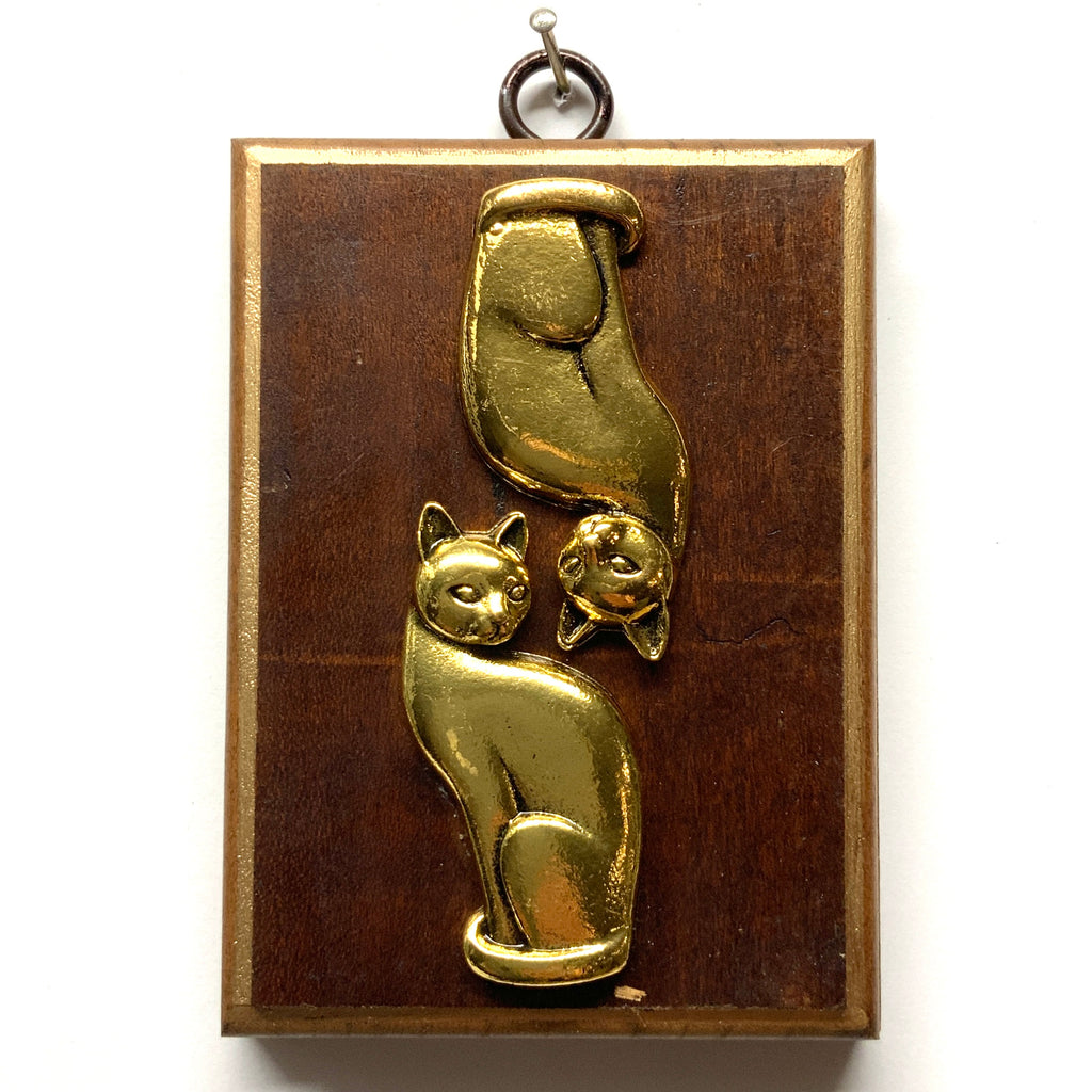 Wooden Frame with Cats (3.25