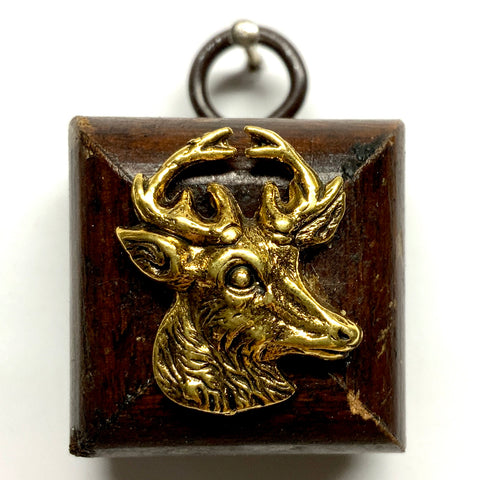 Wooden Frame with Stag (1.5