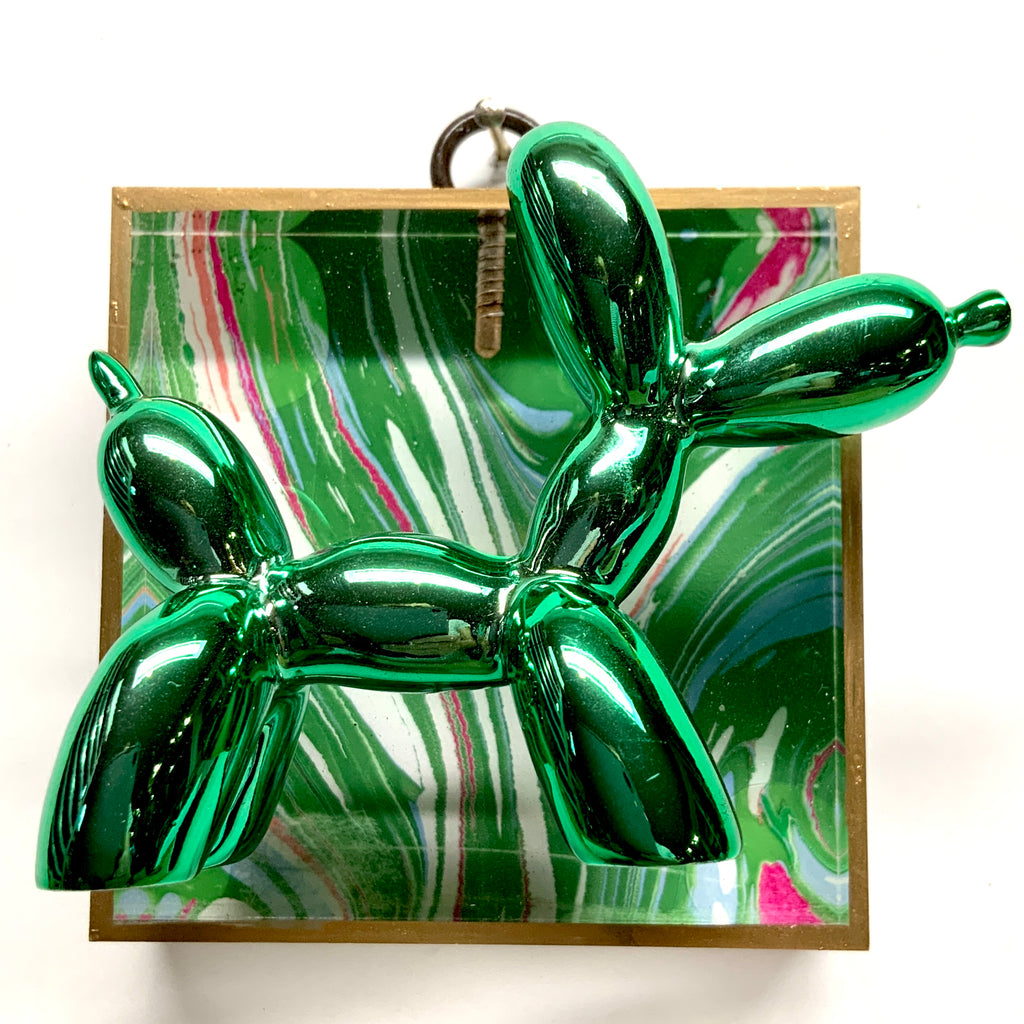 Acrylic Frame with Balloon Dog / Slight Imperfections (3