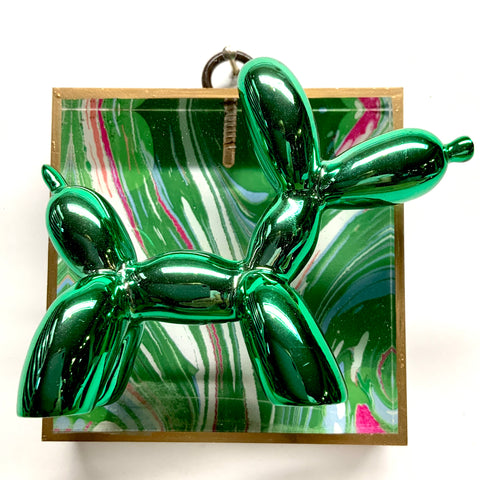 Acrylic Frame with Balloon Dog / Slight Imperfections (3