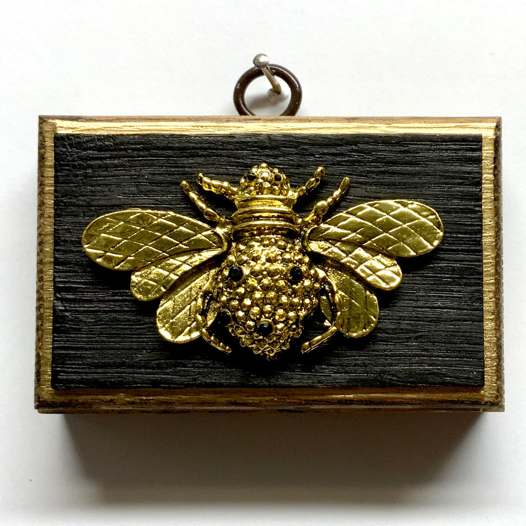 Bourbon Barrel Frame with Queen Bee (3.75