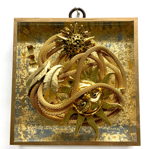 Acrylic Frame with Suns on Necklace / Slight Imperfections (4