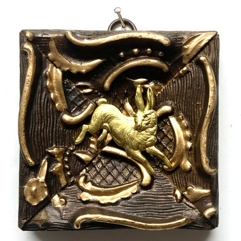 Wooden Frame with Hare (3.75