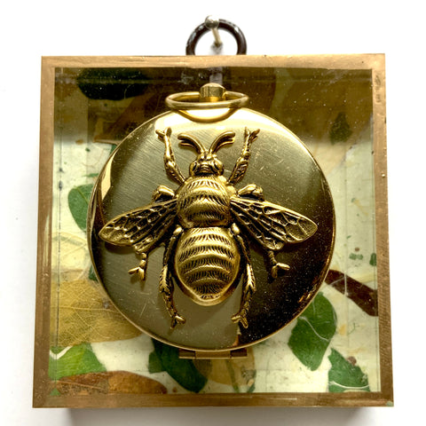 Acrylic Frame with Grande Bee on Compass / Slight Imperfections (3