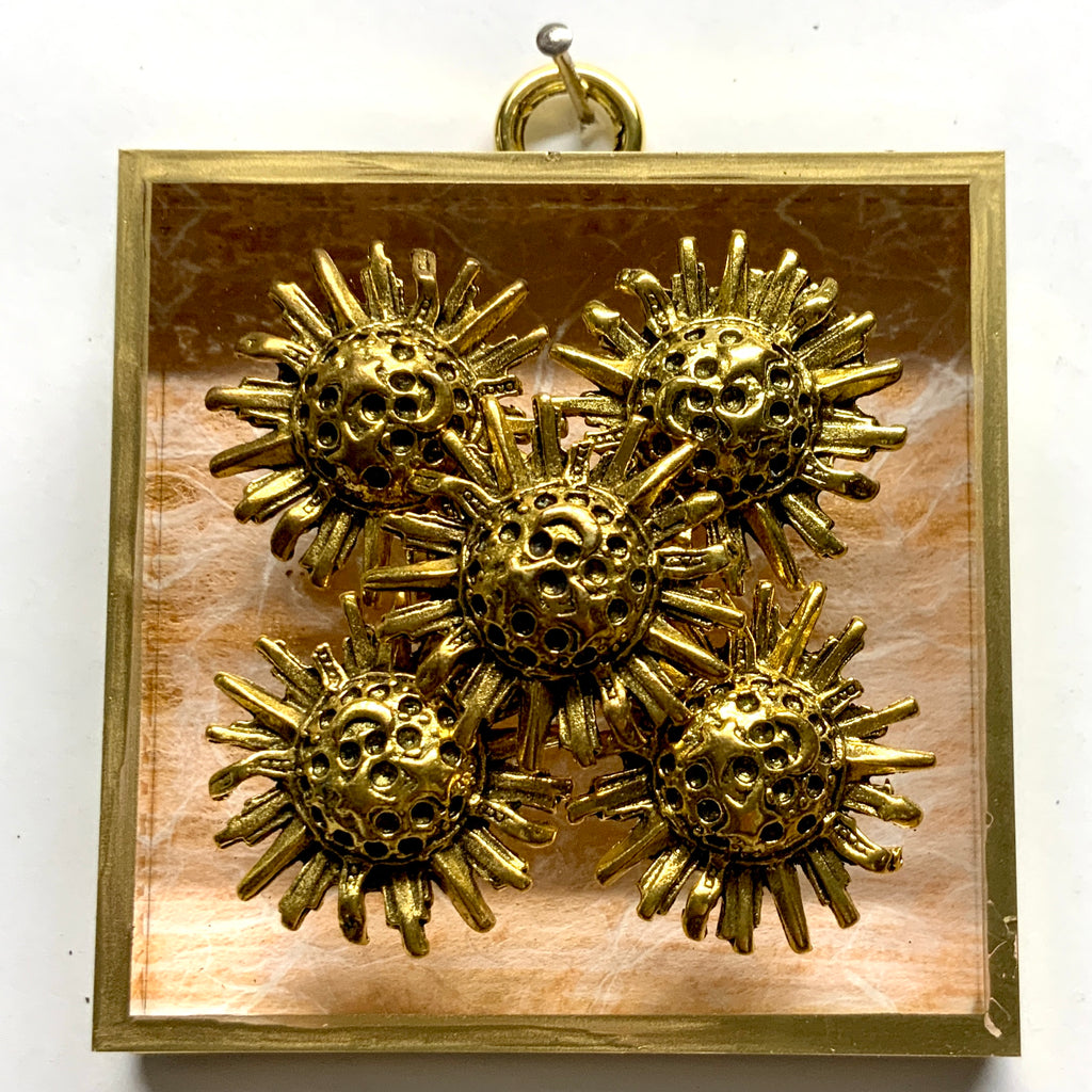 Acrylic Frame with Suns / Slight Imperfections (3