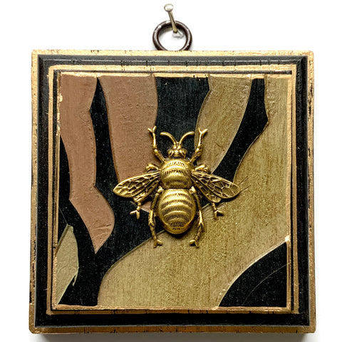 Wooden Frame with Grande Bee on Coromandel (4