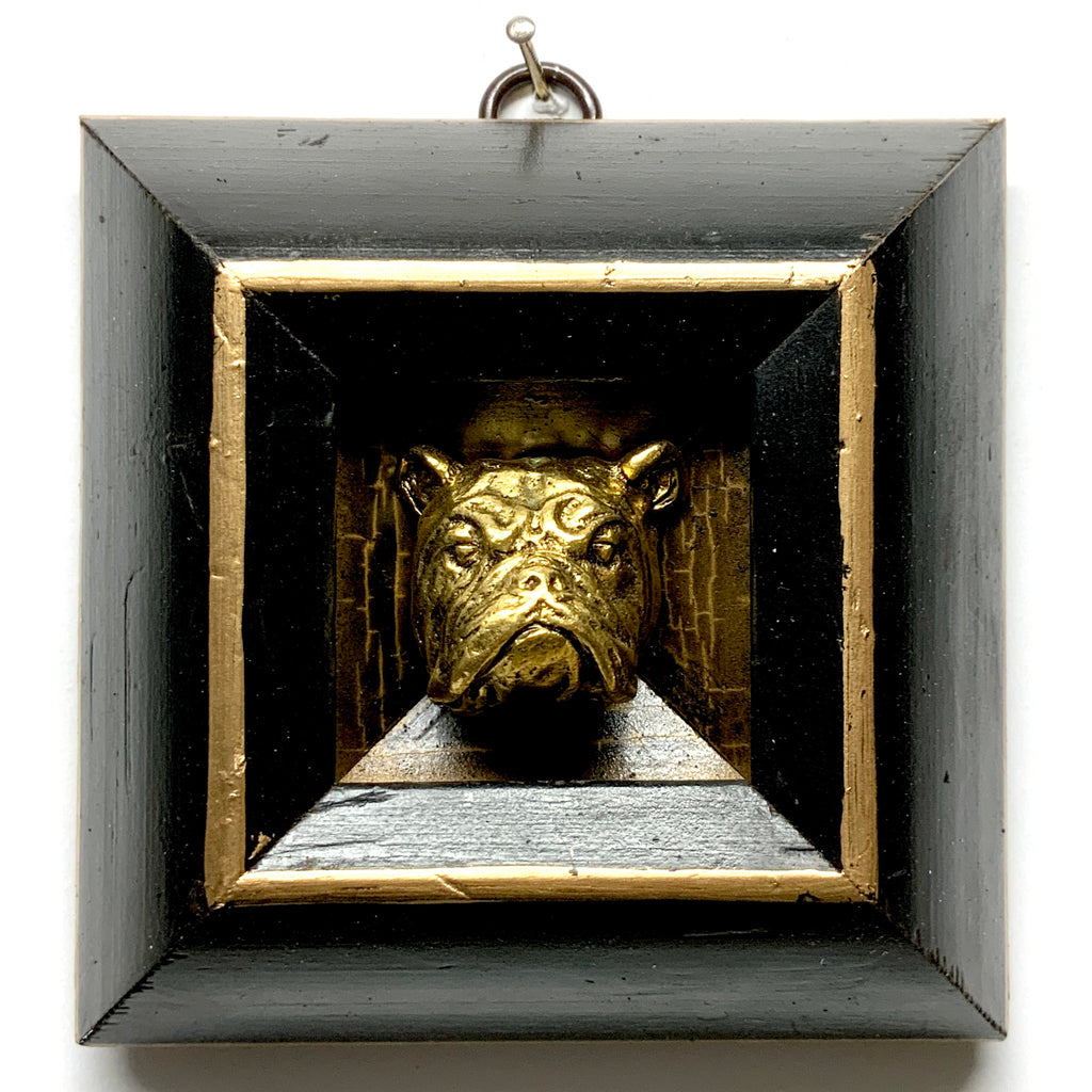 Painted Frame with Bulldog (4.25