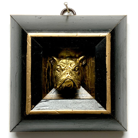 Painted Frame with Bulldog (4.25