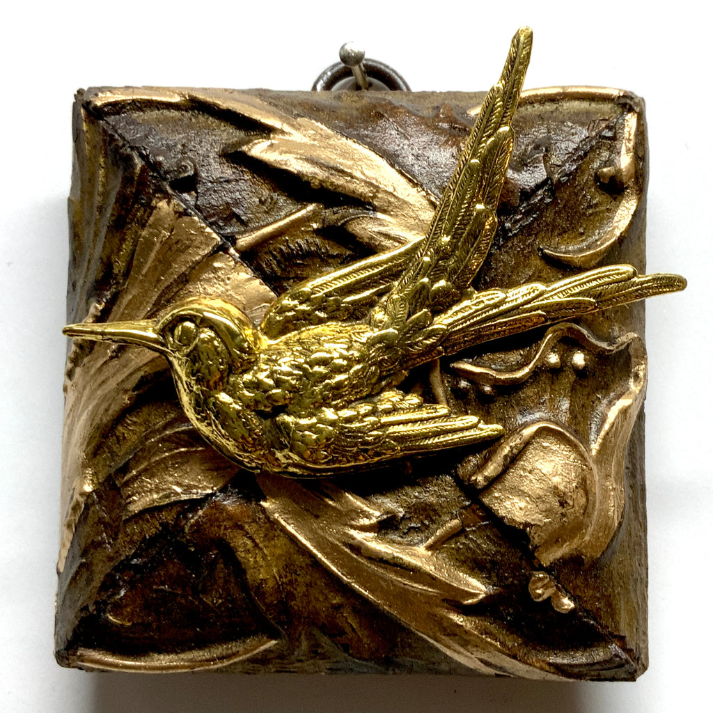 Wooden Frame with Swallow (3