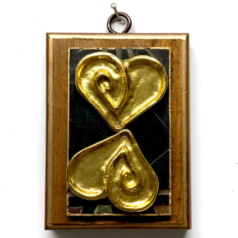 Wooden Frame with Hearts on Coromandel (3.25