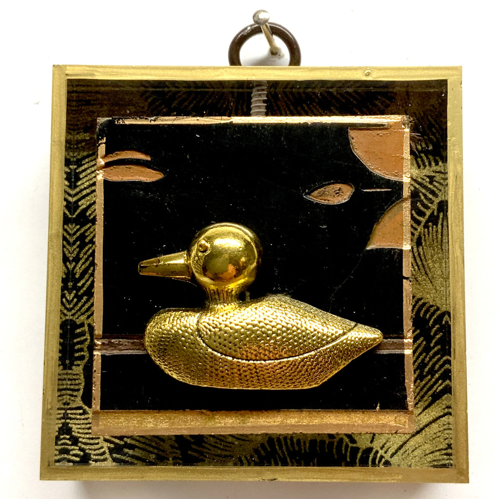 Acrylic Frame with Duck on Coromandel / Slight Imperfections (3