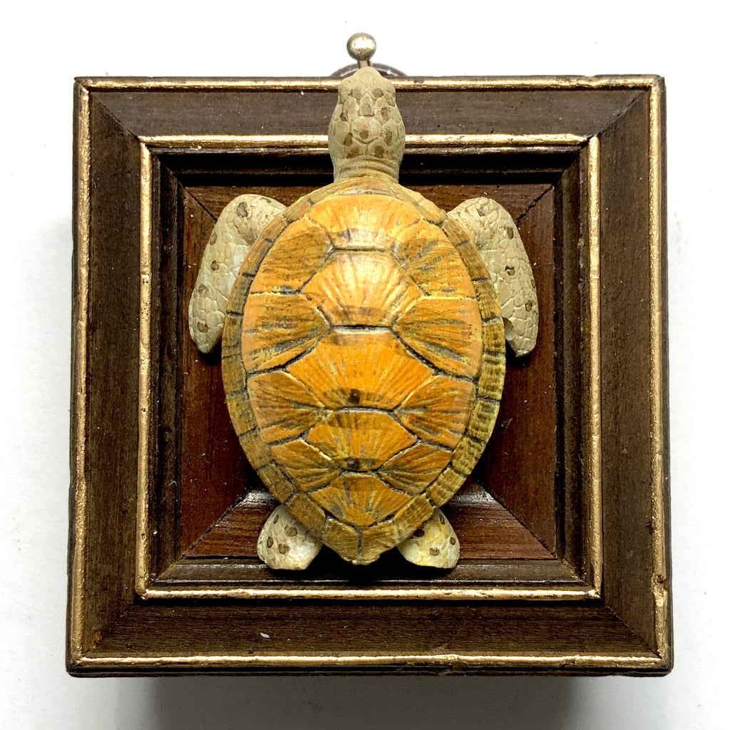 Wooden Frame with Turtle (2.5” wide)