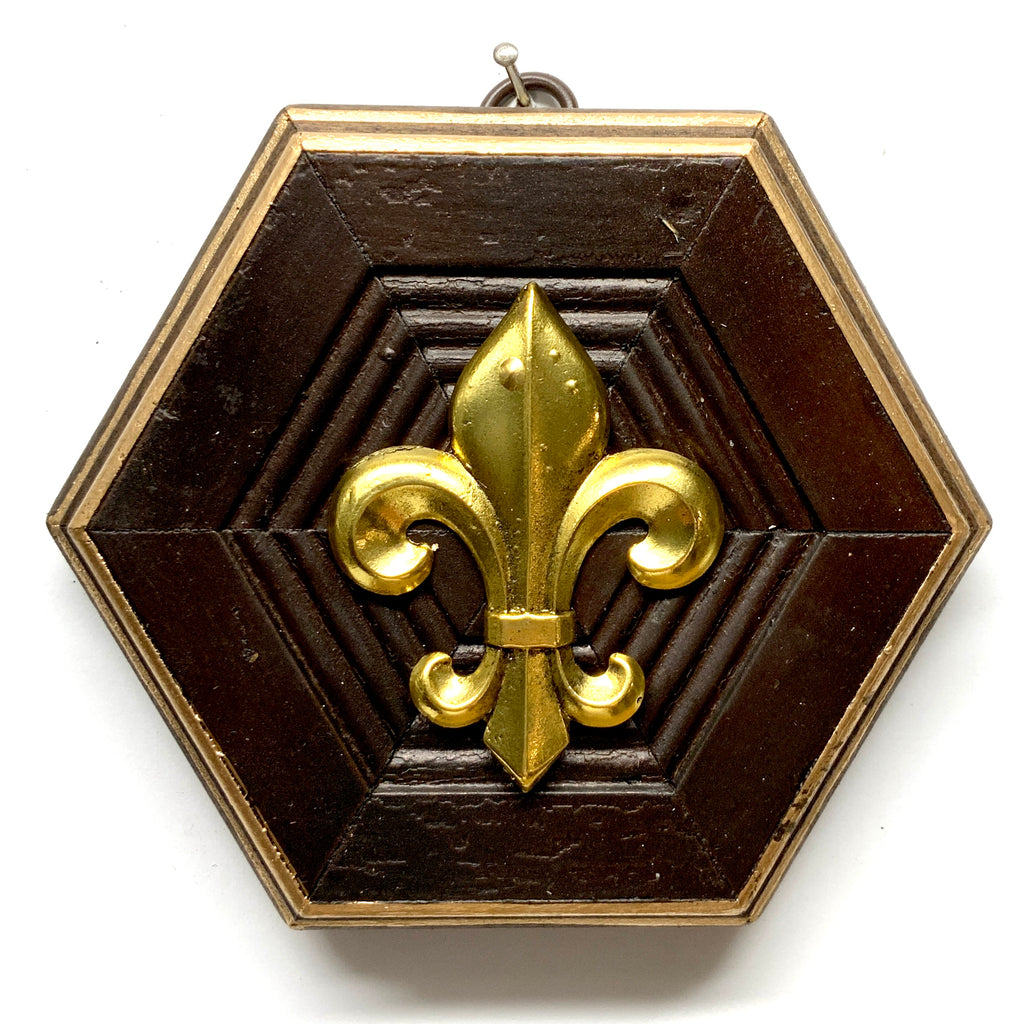 Wooden Frame with Fleur-de-lis (5