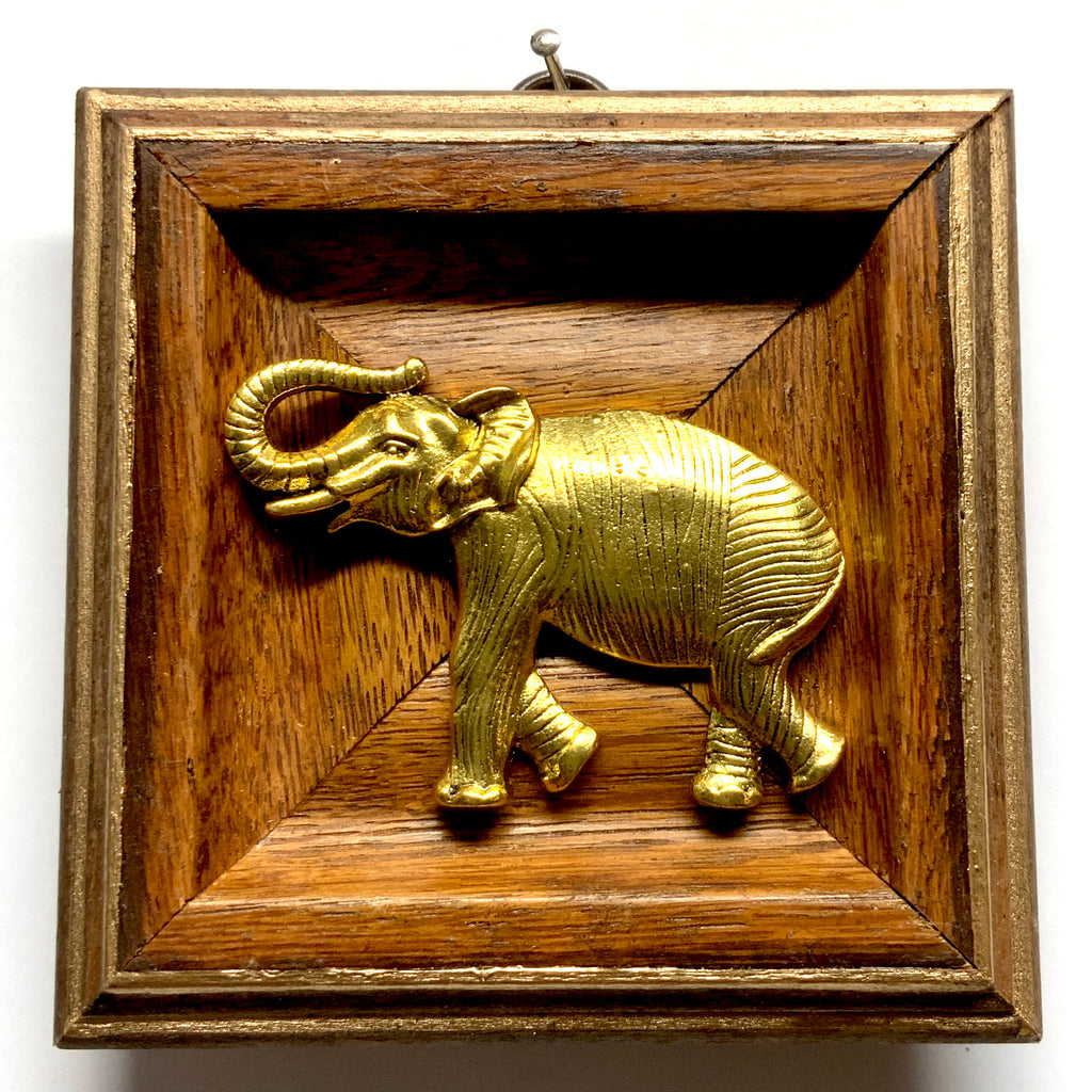Wooden Frame with Elephant (4