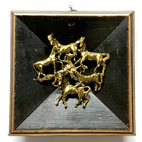Painted Frame with Horses (4.5