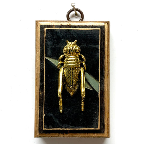 Bourbon Barrel Frame with Grasshopper on Coromandel (2.5
