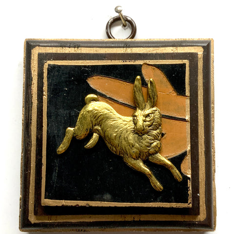 Wooden Frame with Hare on Coromandel (3.25