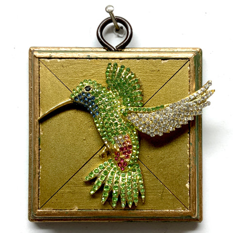 Gilt Frame with Hummingbird (2.75