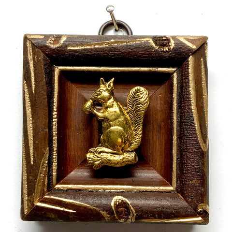 Wooden Frame with Squirrel (3