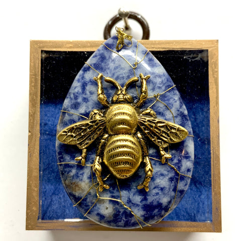 Acrylic Frame with Grande Bee on Pendant / Slight Imperfections (2