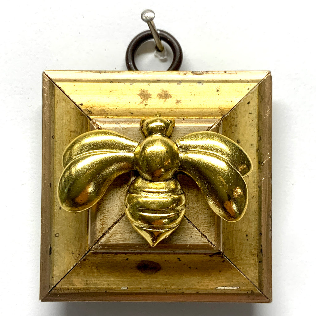 Gilt Frame with Deco Bee (2.25