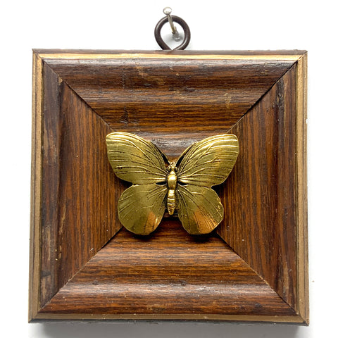 Wooden Frame with Butterfly (4.25