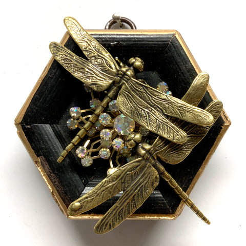 Painted Frame with Dragonflies (3.5
