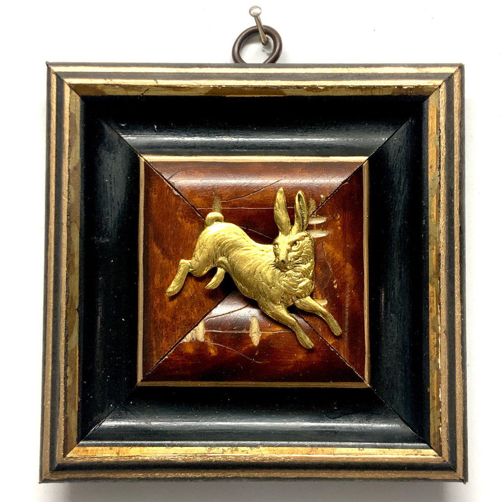 Lacquered Frame with Hare (4.75