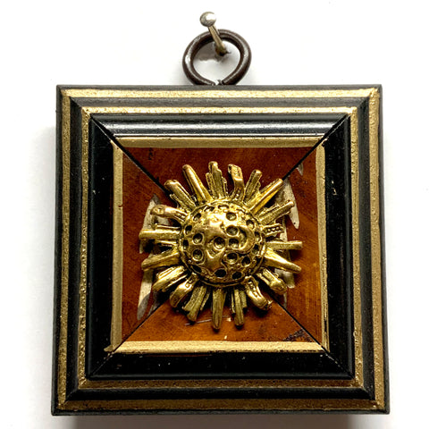 Wooden Frame with Sun (2.75