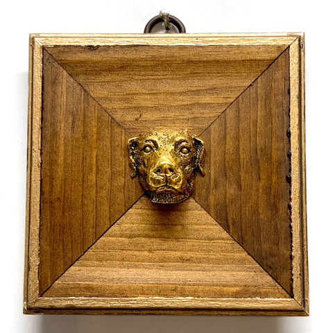 Wooden Frame with Dog (3.25