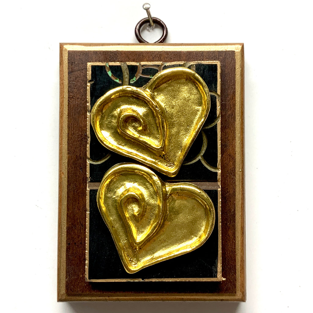 Wooden Frame with Hearts on Coromandel (3.25