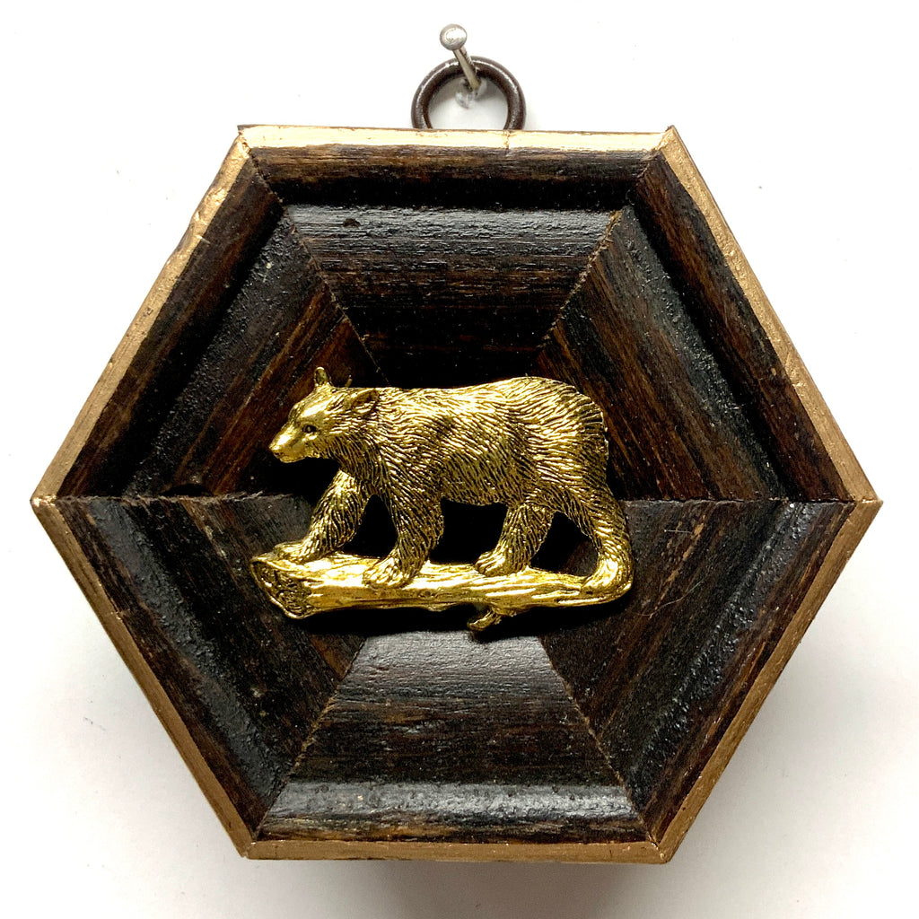 Wooden Frame with Bear (3.75
