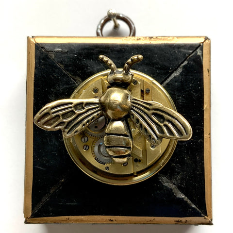 Coromandel Frame with Bee on Watch Movement (2.5