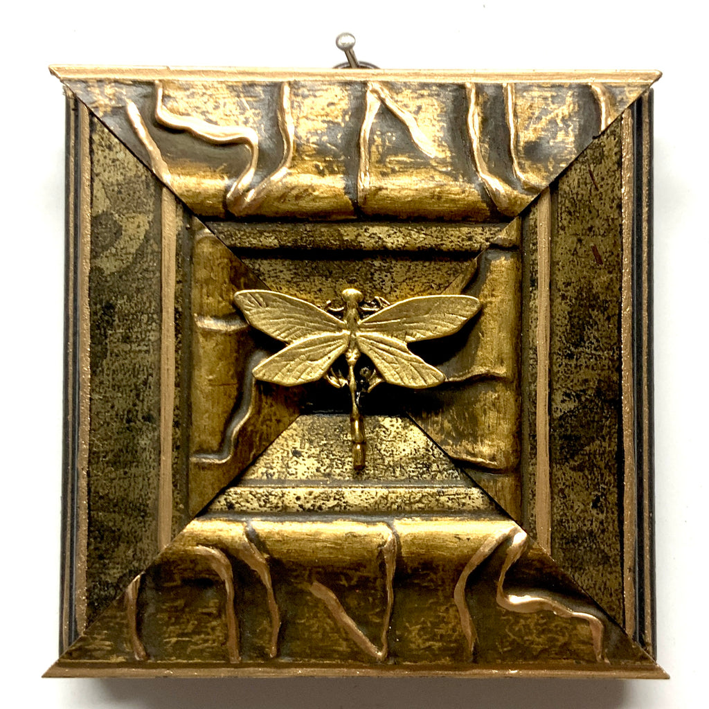 Gilt Frame with Dragonfly (4