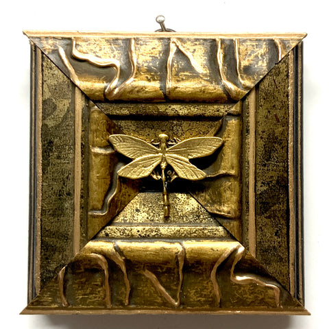 Gilt Frame with Dragonfly (4