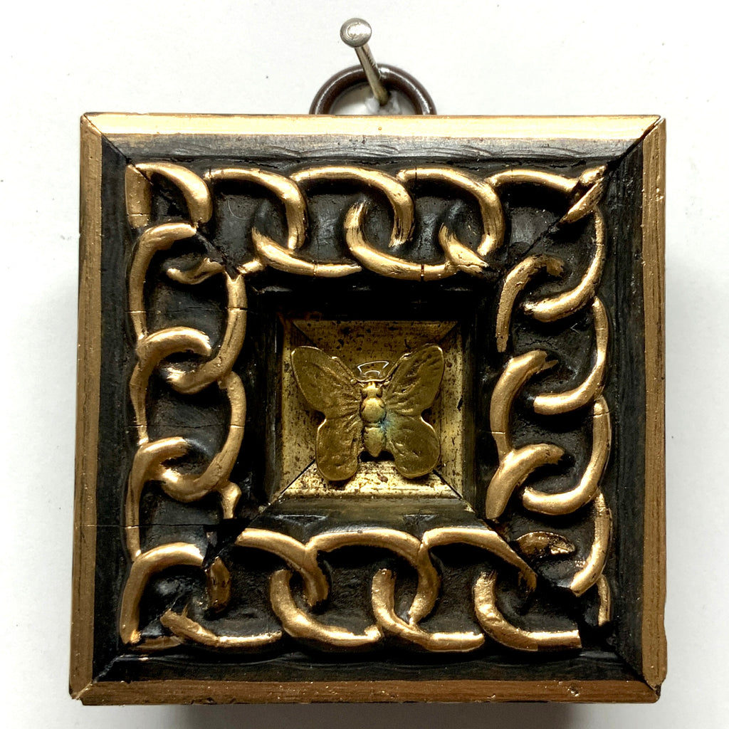Painted Frame with Butterfly (2.25