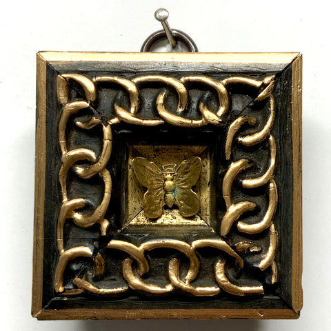 Painted Frame with Butterfly (2.25