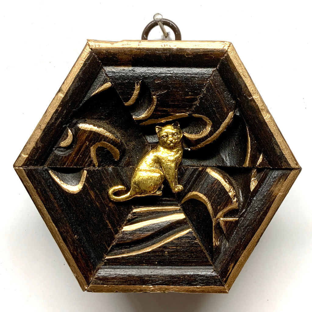 Wooden Frame with Cat (3.75