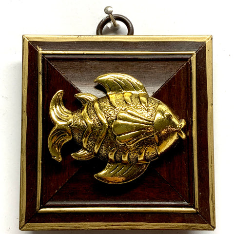 Wooden Frame with Fish (3