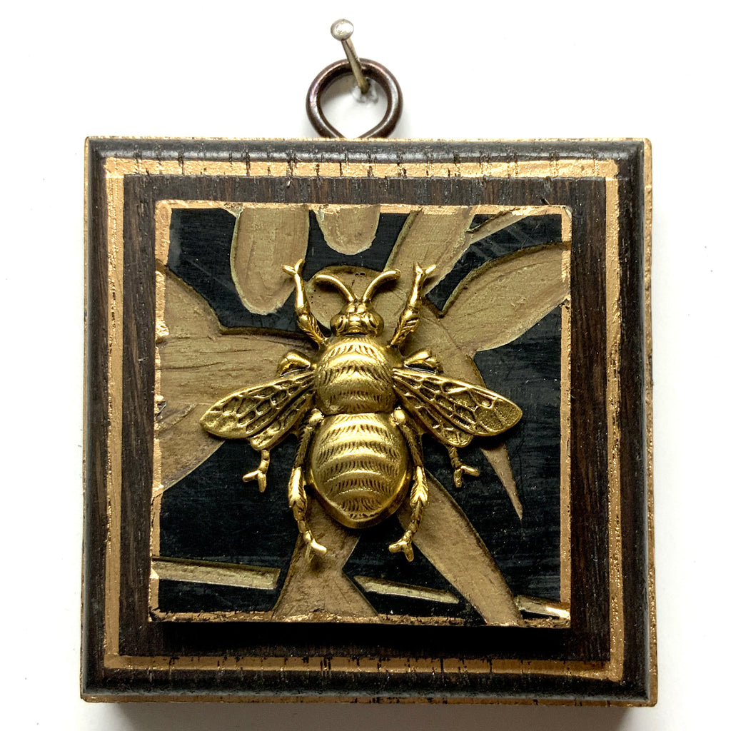 Wooden Frame with Grande Bee on Coromandel (3.25