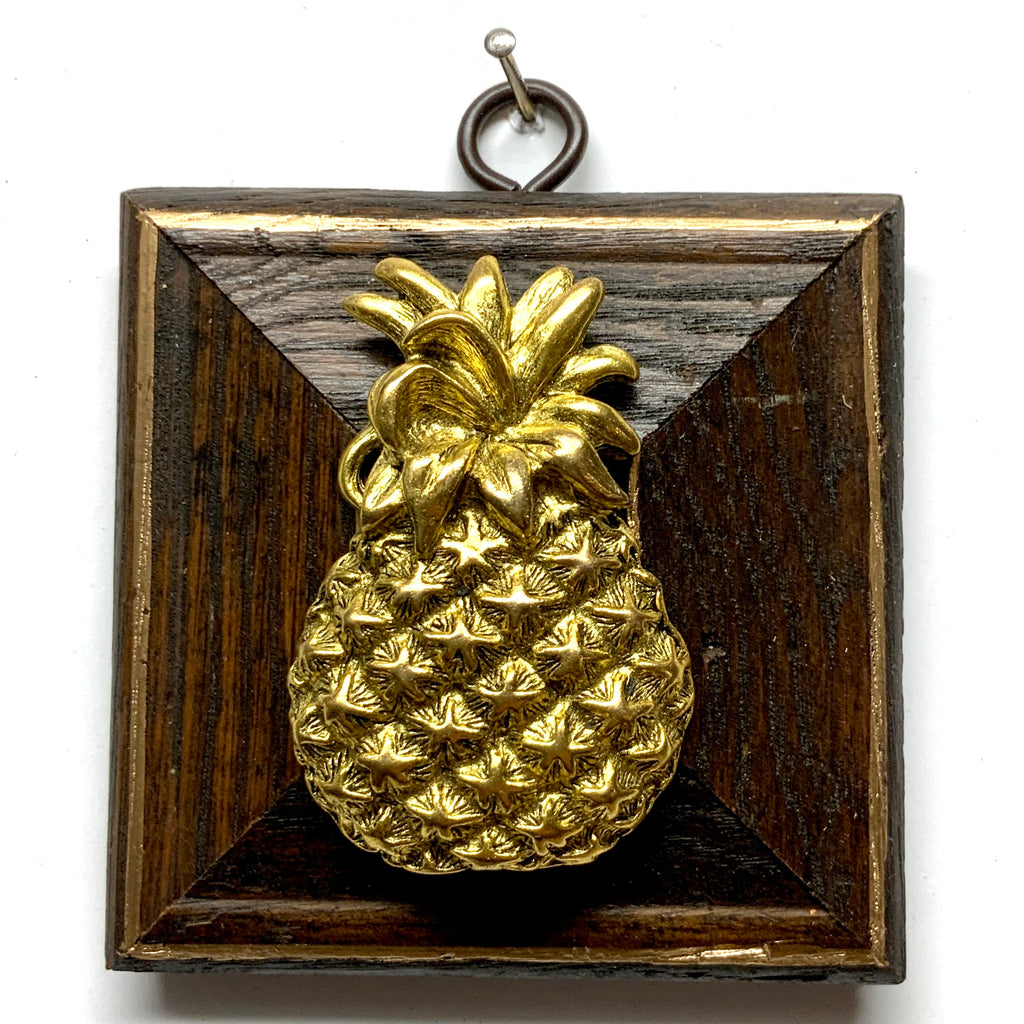 Wooden Frame with Pineapple (3.5