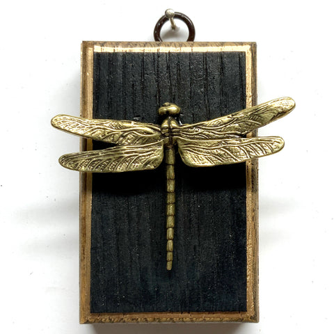 Bourbon Barrel Frame with Dragonfly (2.5